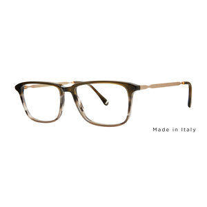 Valdo Nico Eyeglasses Olive-Horn 56mm
